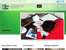 Tablet Screenshot of ccfinancialaccounting.com